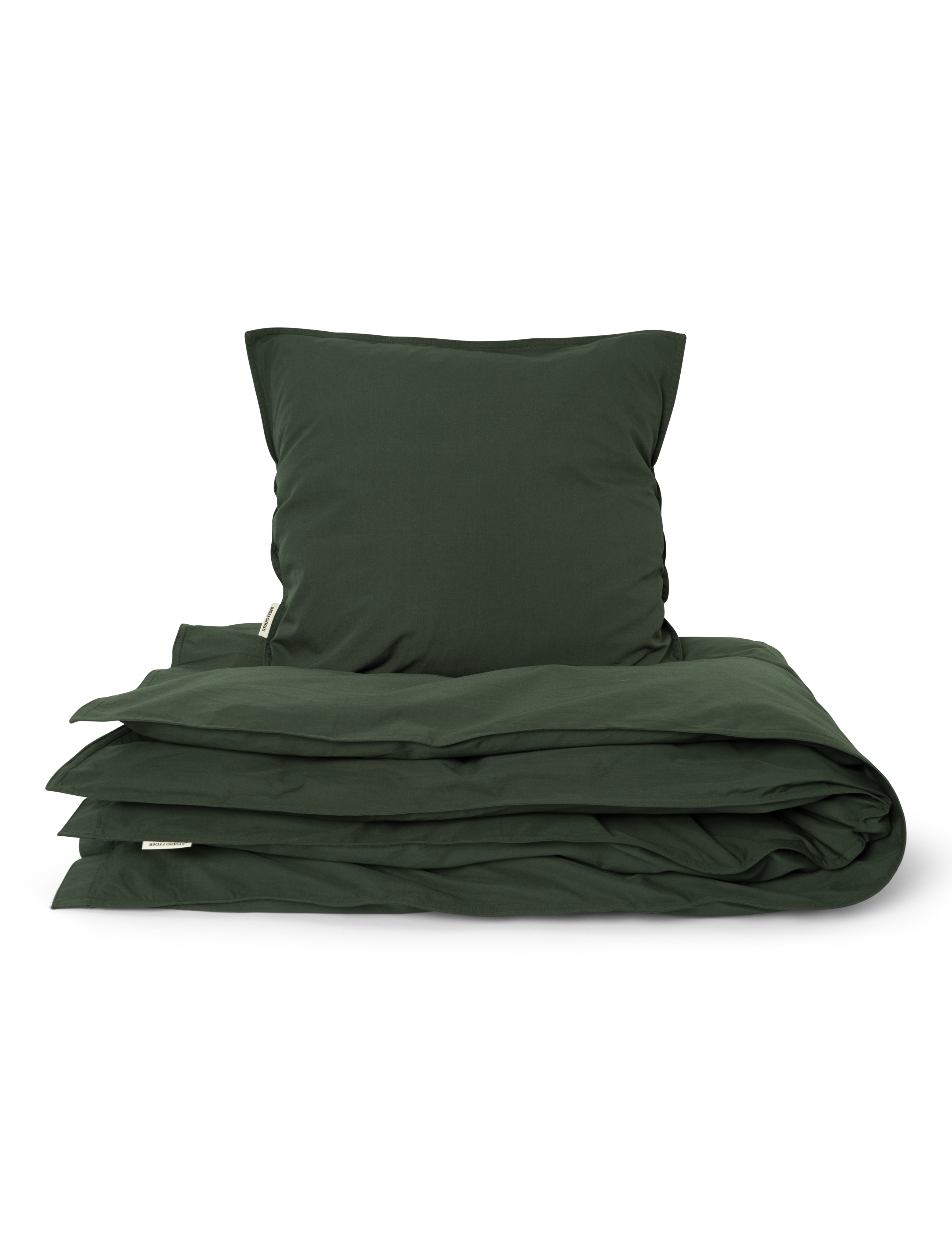 Percale sengesæt, Pine - 140x200 cm.